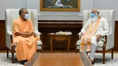 CM Yogi Adityanath meets PM Modi