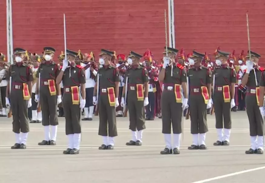 IMA conducts passing out parade for cadets in Dehradun