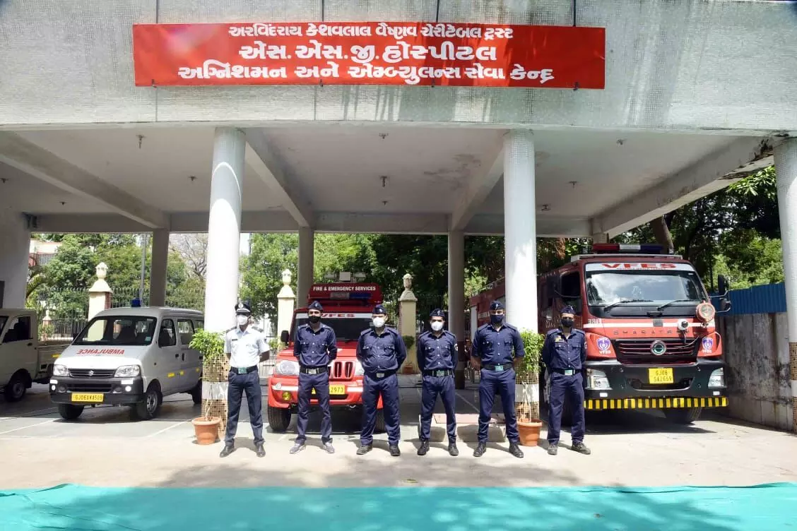 Shri Arvindrai Keshavlal Vaishnava Charitable Trust returned land and building constructed for states first ambulance