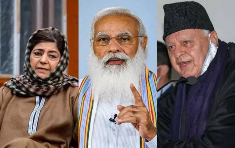 Farookh Abdullah and Mahbooba Mufti to attend all party meeting called by PM Modi