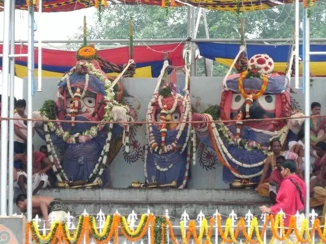 Vadodara Iskcon temple celebrate 39th Devasnana Purnima