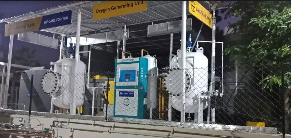 Launching of 3 Oxygen Generating Plants at Sayaji Hospital Campus on Thursday