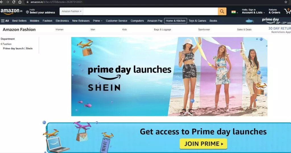 SHEIN is coming back to India, this time on Amazon