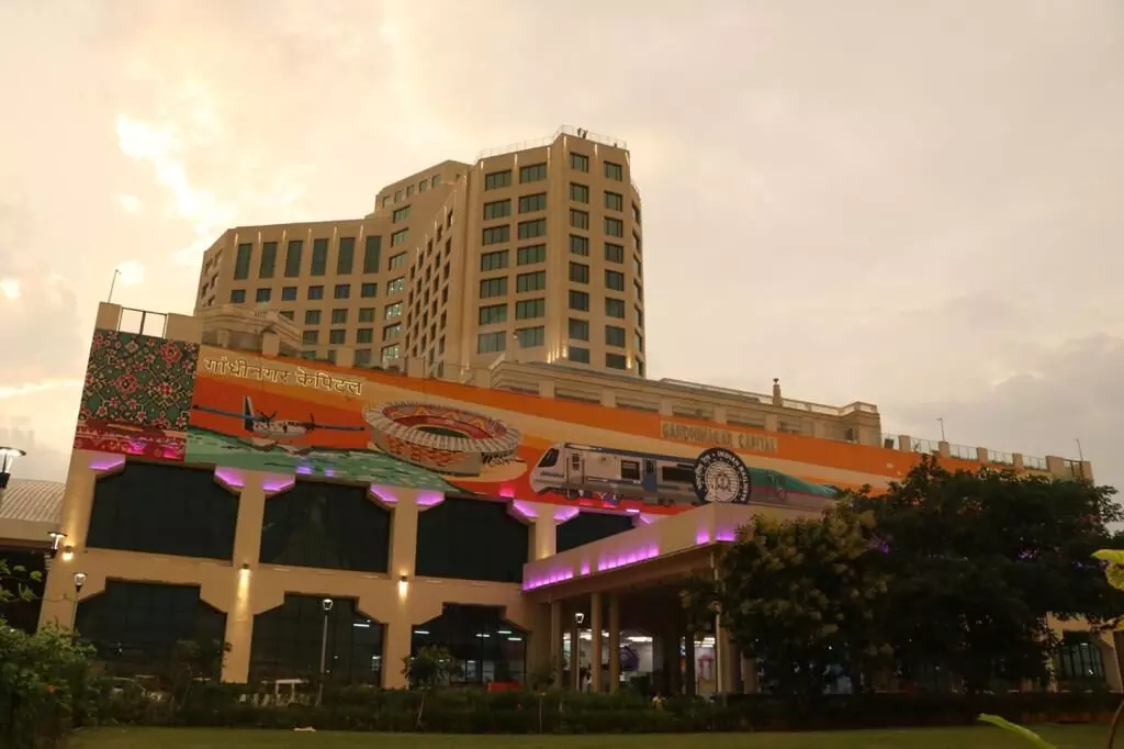 Re-devolpment of Gandhinagar capital station, transforming it into smart city