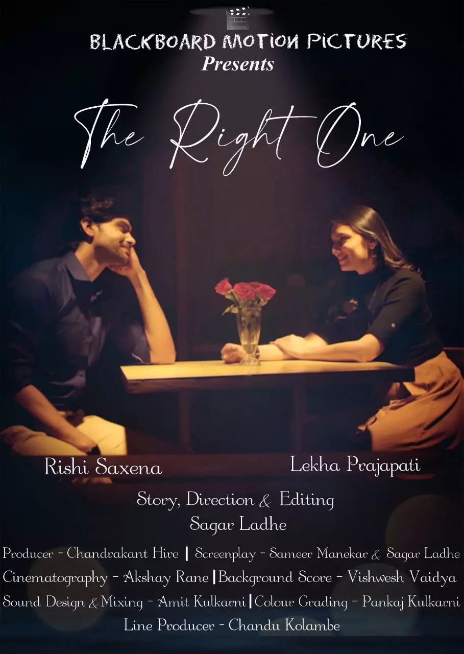 Director Sagar Ladhes The Right One starring Lekha Prajapati and Rishi Saxena, gets a thumbs up from the audience