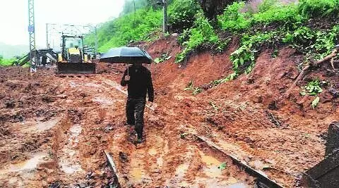 Traffic on highway, railway line disrupted after 2 landslides in Maharashtras Kasara