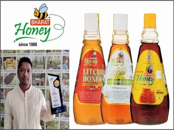 Bharat Honey bags the prestigious Business Icon of India Award 2021 from blossom media