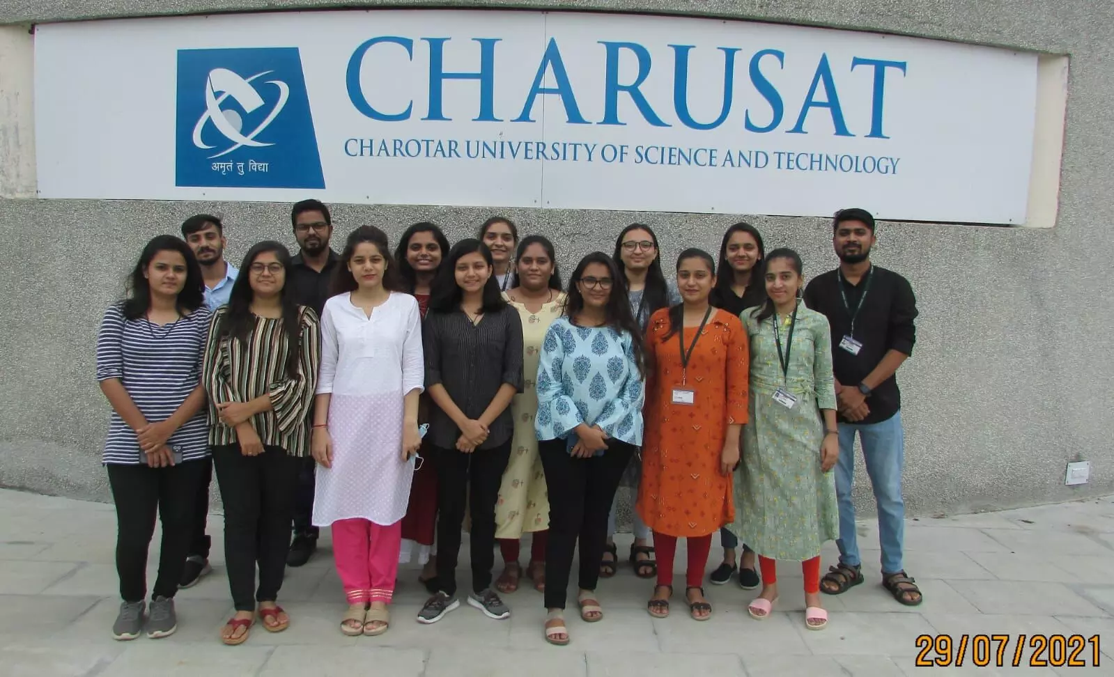All 21 Research Scholars of Charusat received SHODH Scholarships