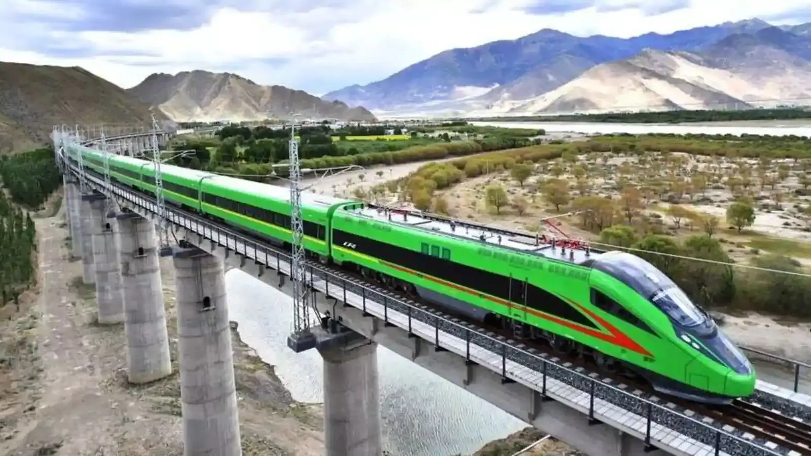 China uses bullet train to move soldiers for exercise in border area in Tibet