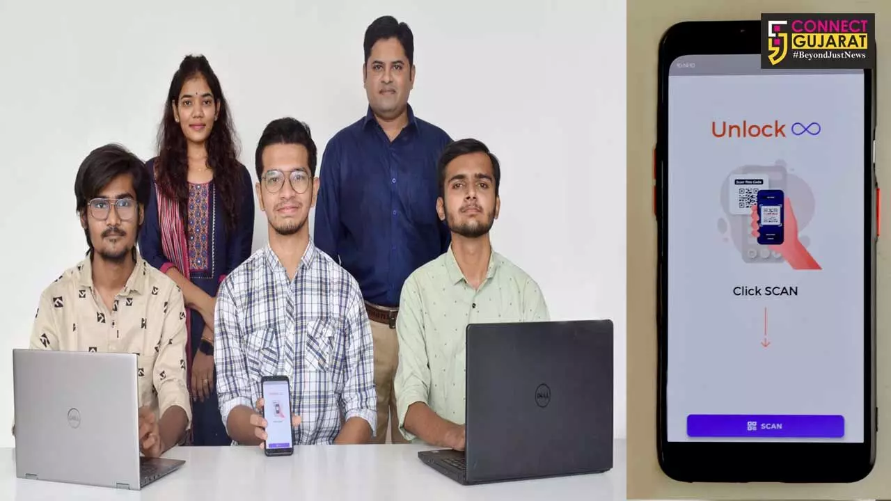 Navrachana Students, teachers develop app that ensures zero physical contact at entry point