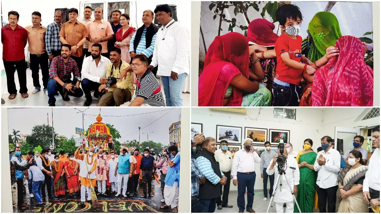 Eight edition of photo exhibition by Photo Journalists Association of Vadodara opens on World Photography Day