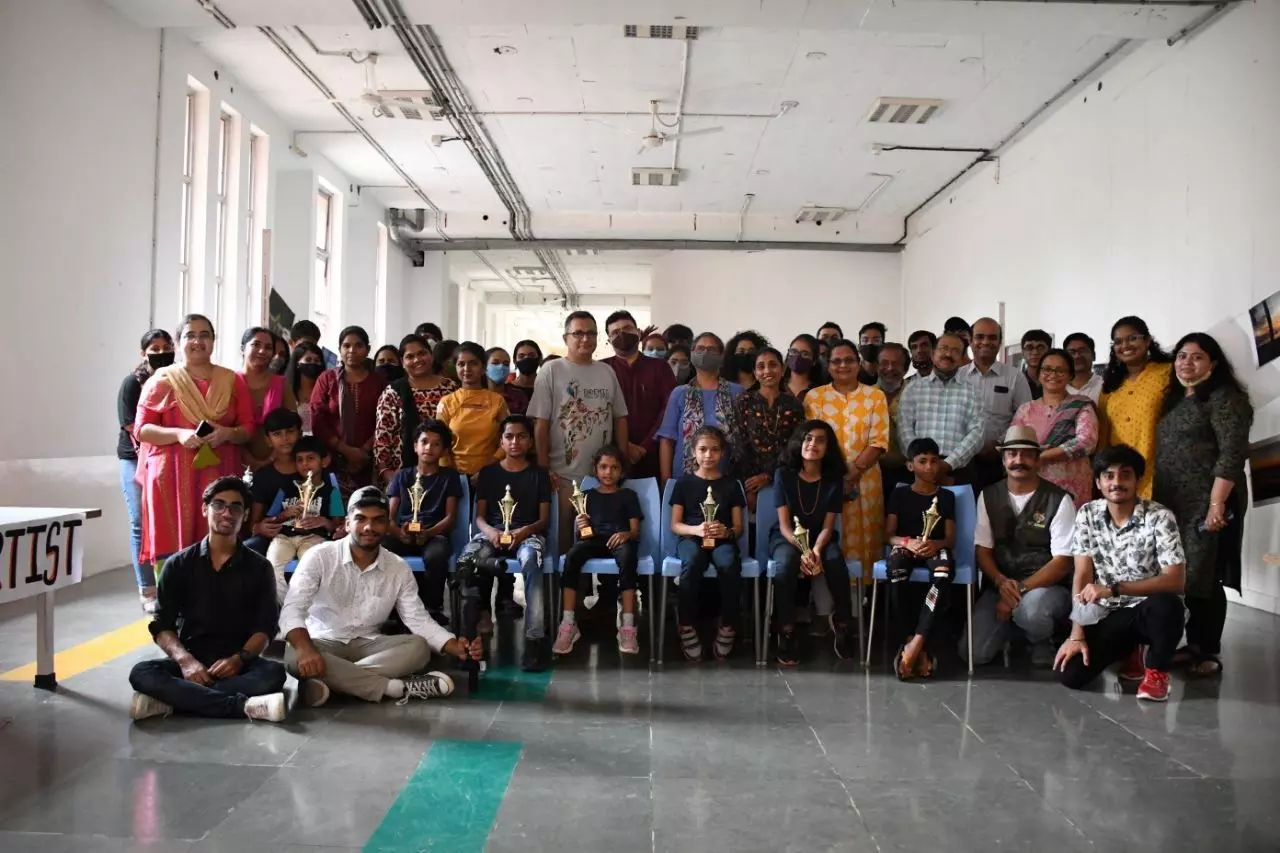 Vadodara Navrachana University journalism students celebrate World Photography Day with a difference