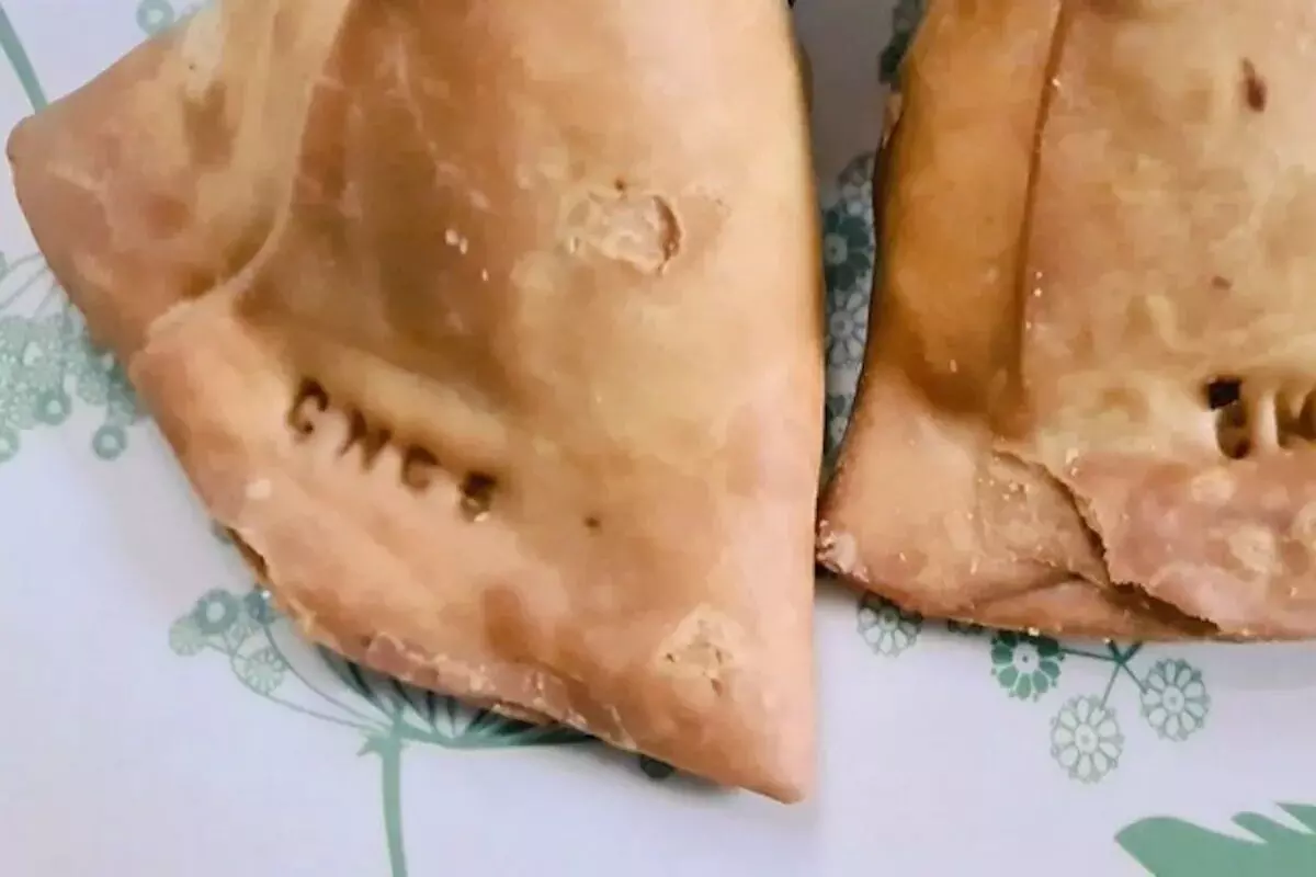 Photo of samosa with numbers, alphabet goes viral