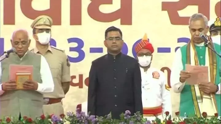 Bhupendra Patel takes oath as 17th CM of Gujarat