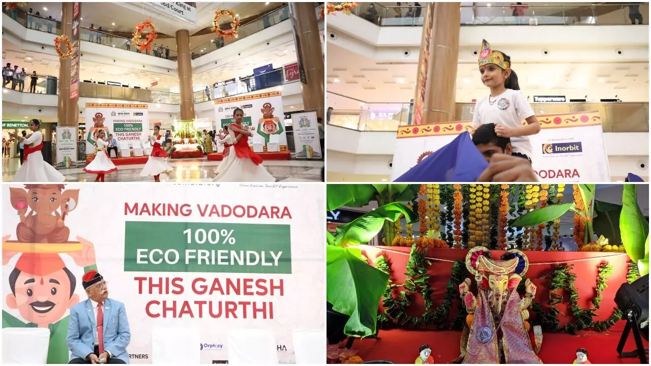 Chhatra Sansad Vadodara inches towards to attain 100% awareness towards eco friendly Ganeshotsav