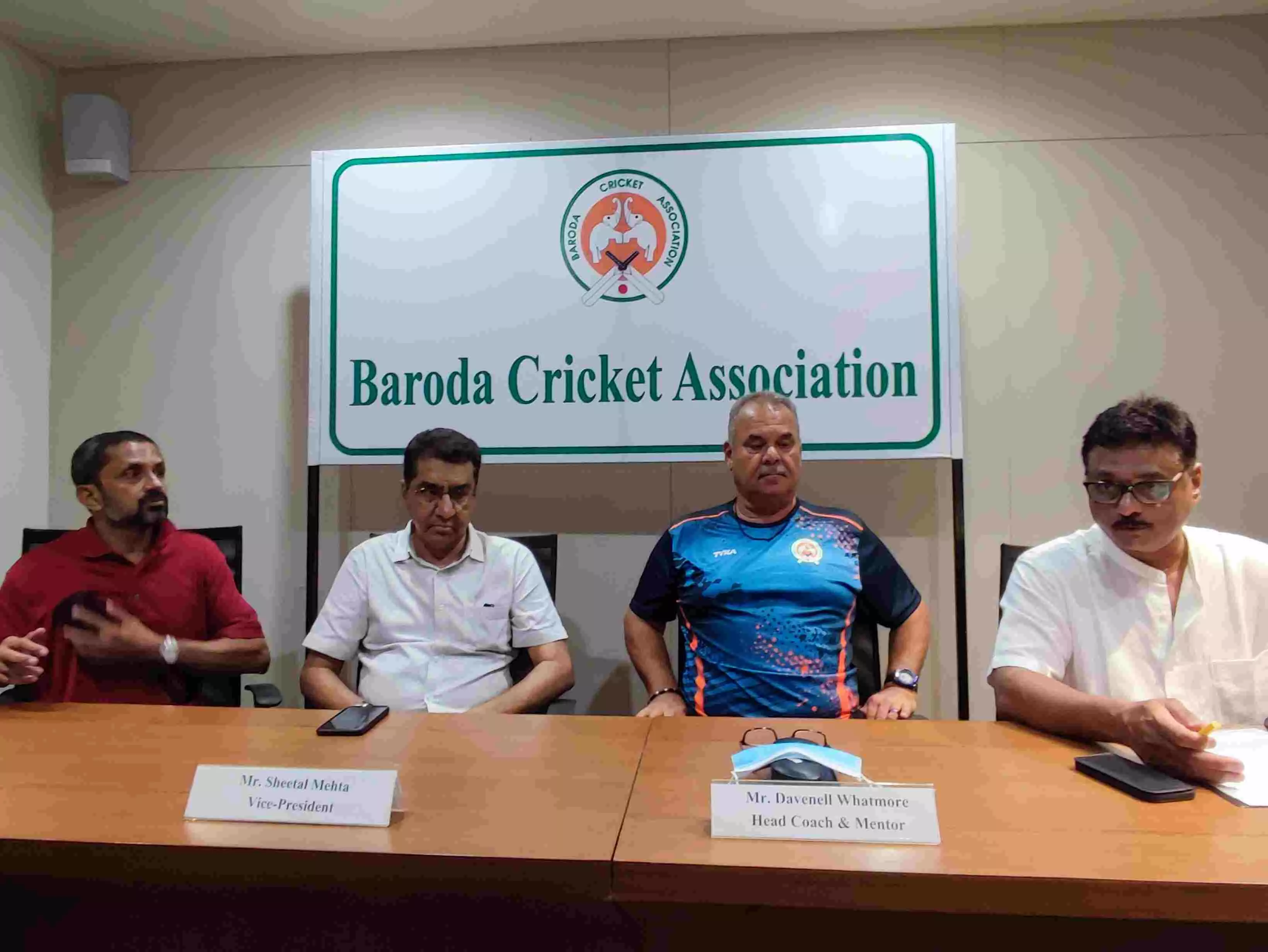 Davenell Whatmore joined Baroda Cricket Association as the head coach of senior team