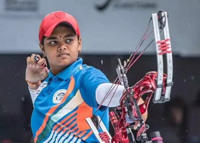 Jyothi Surekha Vennam outstanding performance in Compound Women Individual competition