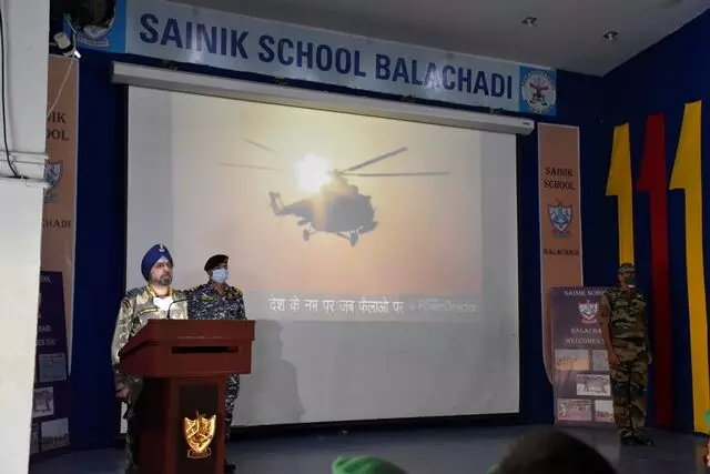 Sainik school Balachadi celebrates 89th Air Force Day