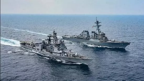 India, US, Japan & Australia to kick-off second phase of this years Malabar naval exercise in Bay of Bengal today