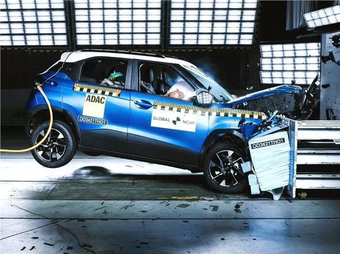 Tata Punch scores 5-star safety rating at Global NCAP