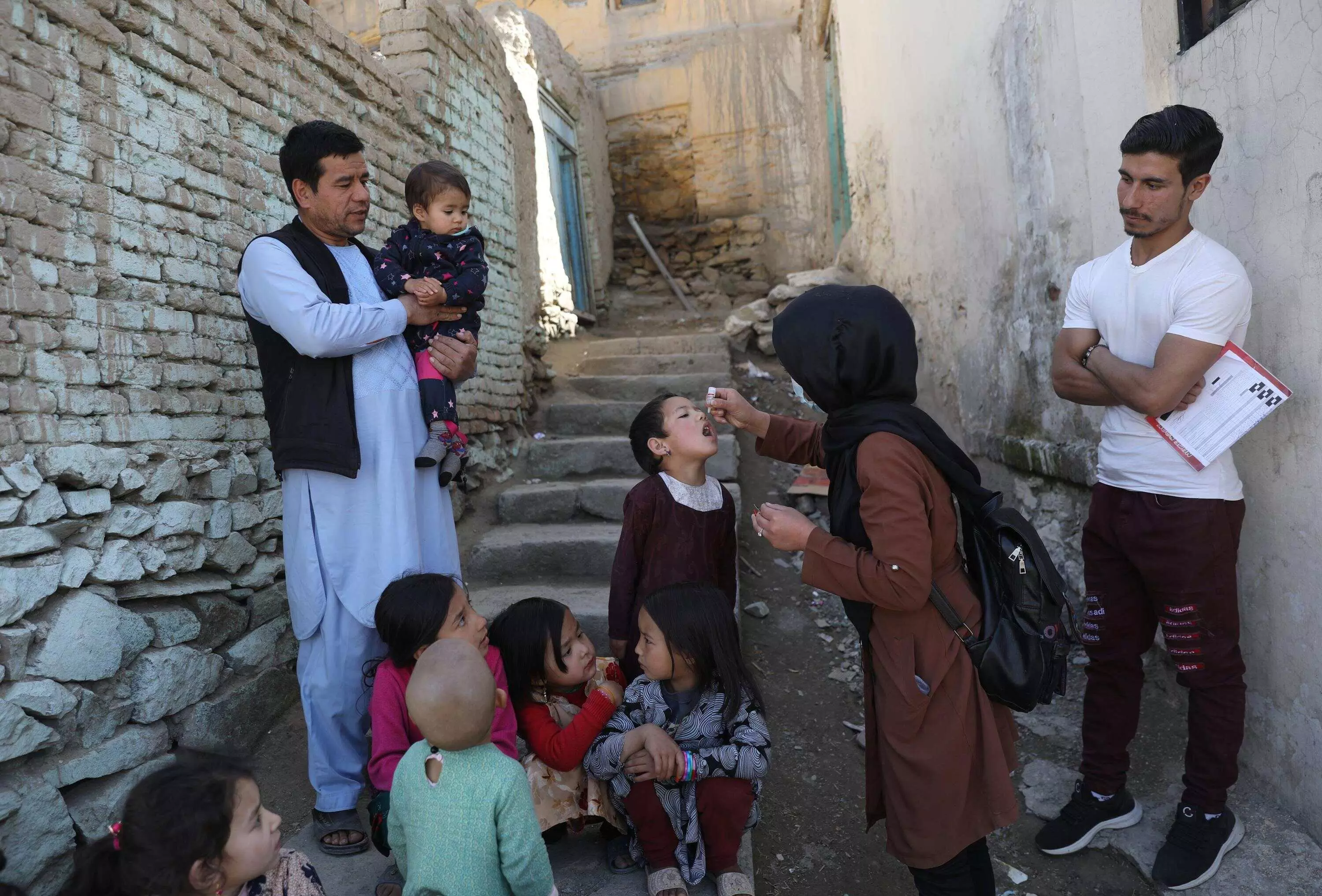 Nationwide polio vaccination campaign starts in Afghanistan
