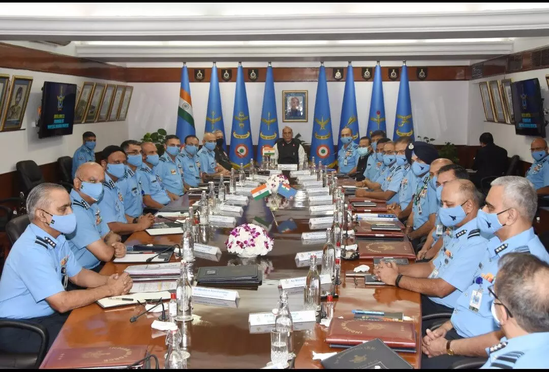 Second bi-annual IAF Commanders Conference started at Air Headquarter