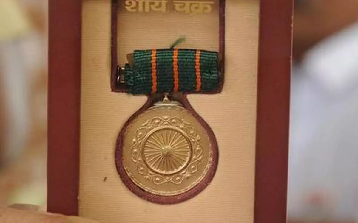 Shaurya Chakra awarded to Major Dhoundiyal, Major Bhure and Naib Subedar Sombir