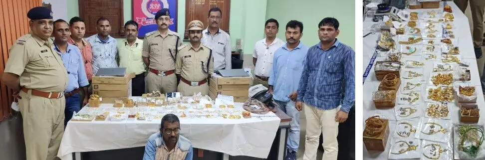 WRs RPF seizes gold, precious stones and electronic goods worth more than Rs. 2.56 crores