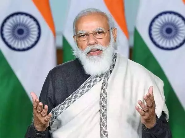 PM Narendra Modi expresses his desire to serve India and praises Indian startups