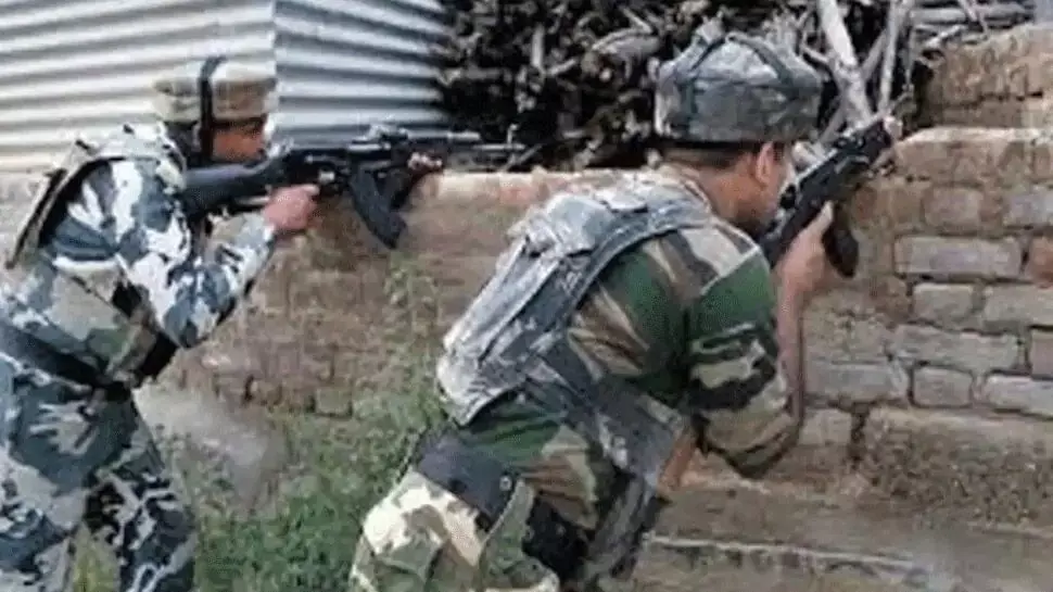 In Pulwama, J&K, terrorist killed in a gunfight with security forces; the search is underway