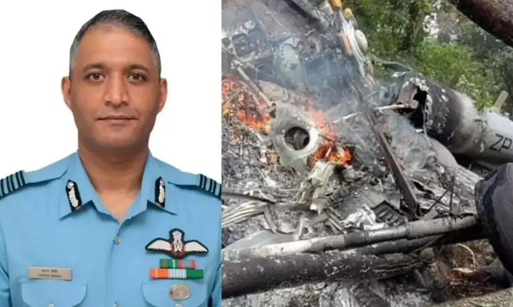 Sole survivor of IAF chopper crash, group captain Varun Singh  succumbs to injuries