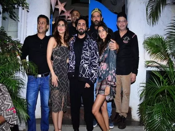 Hrithik Roshan attends the Chandigarh Kare Aashiqui dinner party