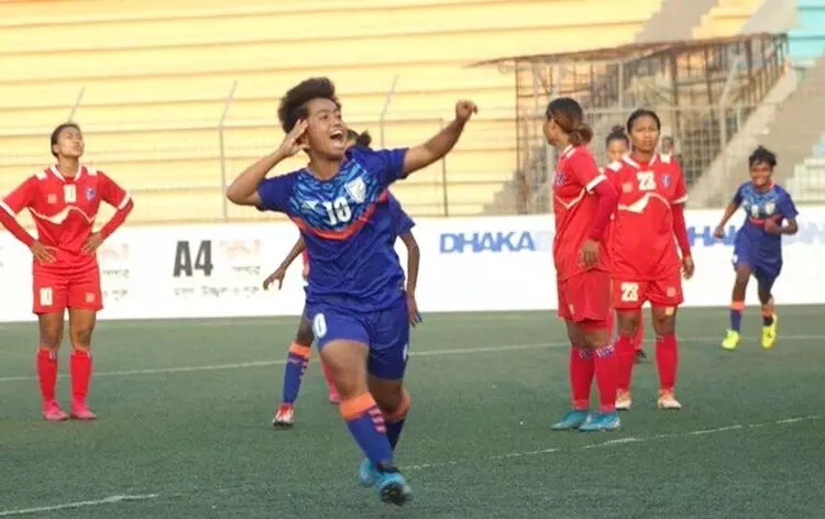 India beat Nepal 1-0 to enter final of SAFF Under 19 Womens Championship