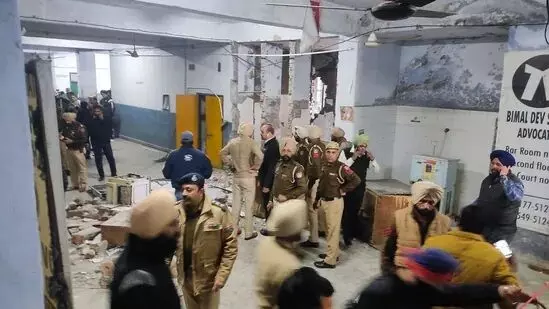 Explosion inside Ludhiana district court complex; 2 dead, 5 injured