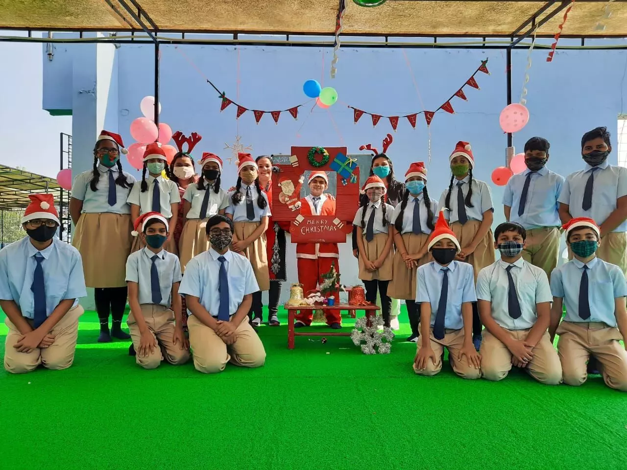 Christmas Celebration by My Apple School Sanskar Foundation Vadodara