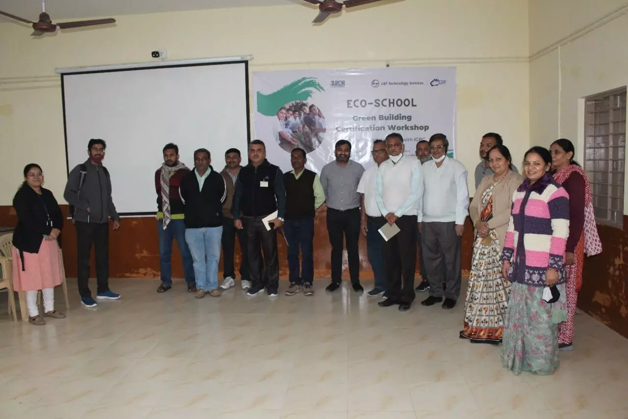 ARCH Foundation launches Eco – school Concept and Green Building Certification for 8 government schools of Vadodara, Gujarat