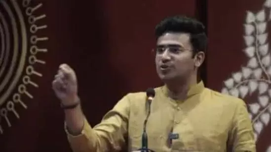 Tejasvi Surya apologizes for his ghar wapasi words and unconditionally retracts them