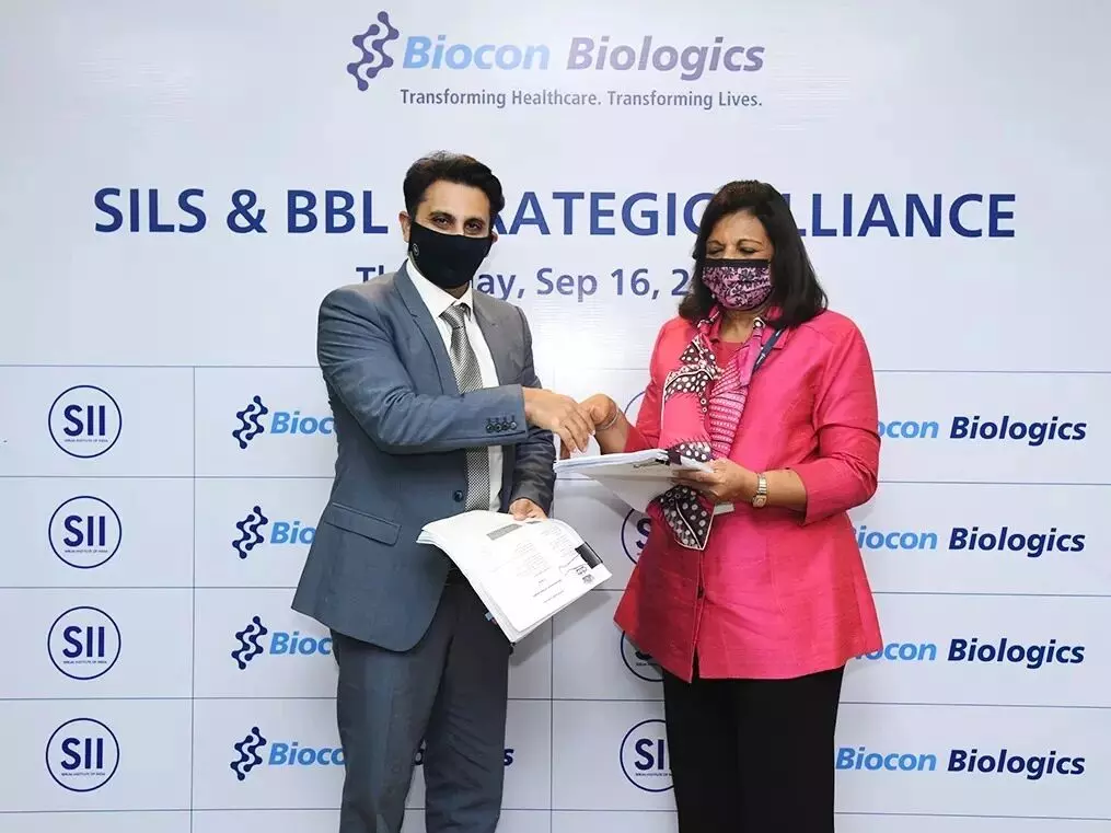 Biocon Biologics announced its merger with Serum Institute of India