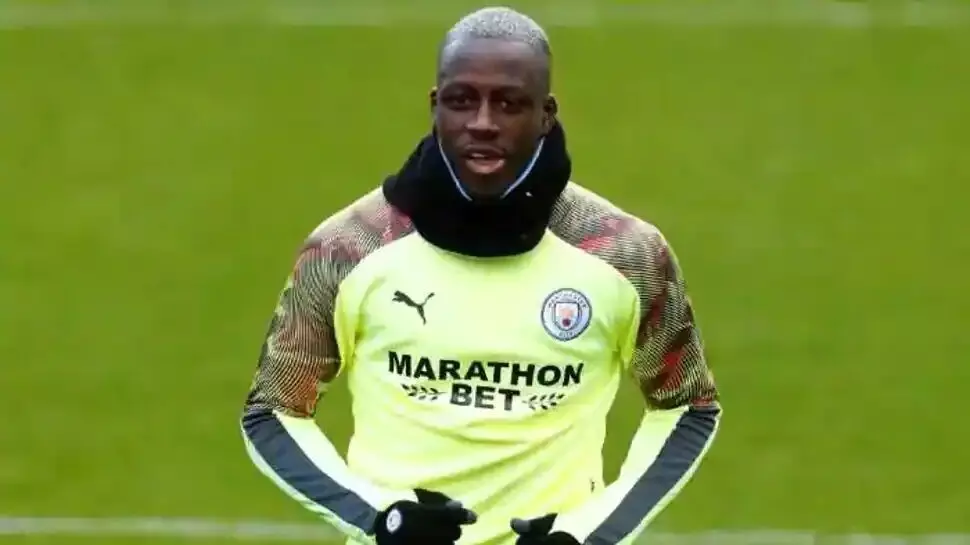 Benjamin Mendy, a Manchester City footballer released on bail after seven charges of rape