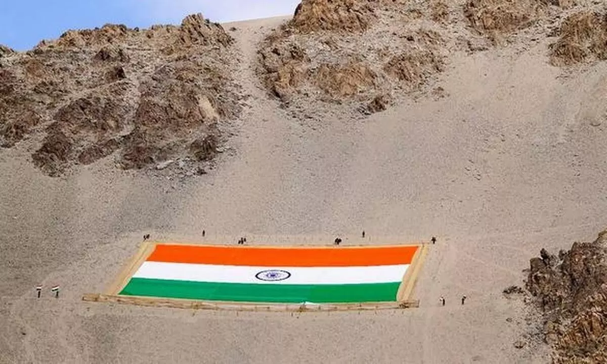 On Army Day, a Monumental National Flag will be hoisted at Longewala