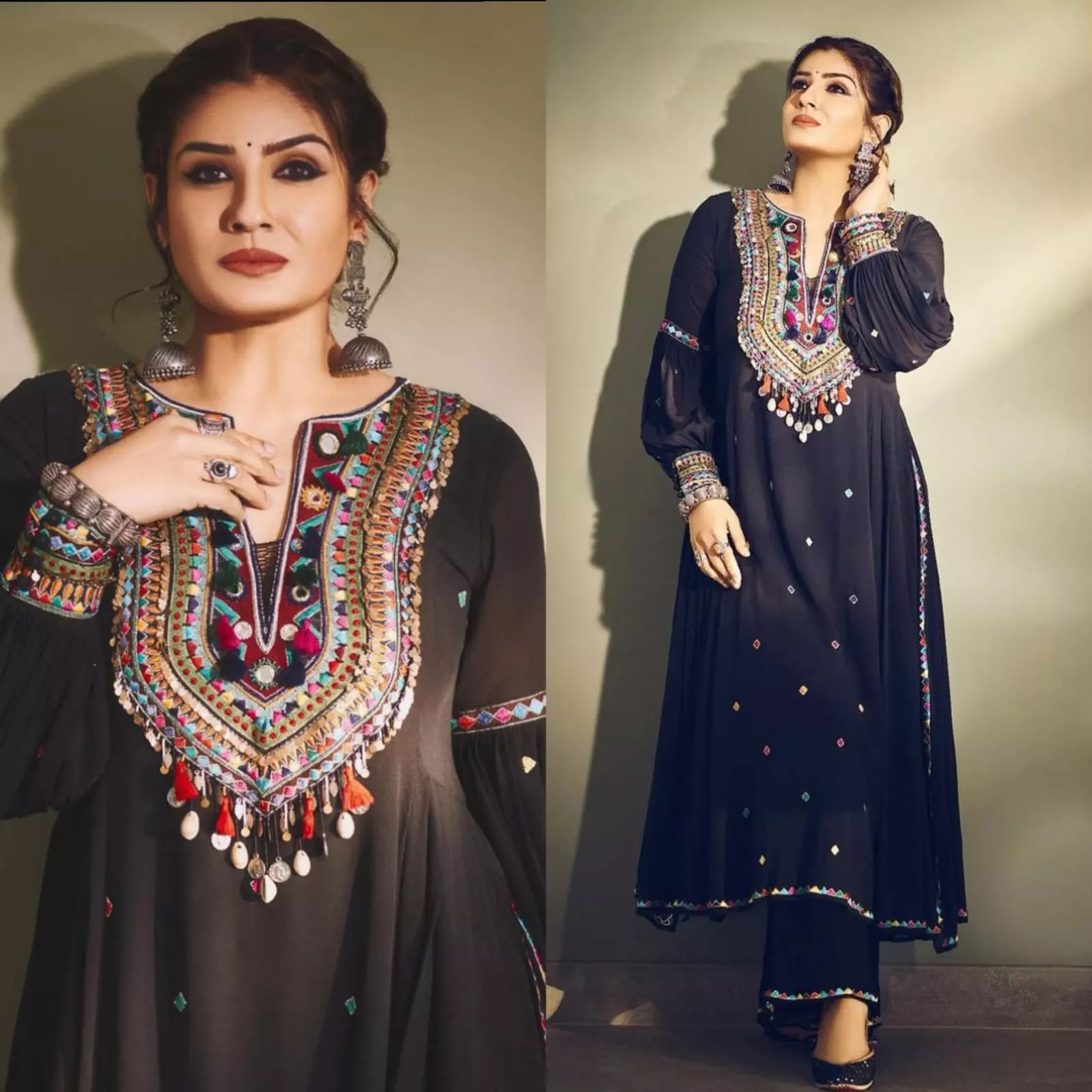 Raveena Tandon redefines the boho-chic style in a Rs 36k  outfit