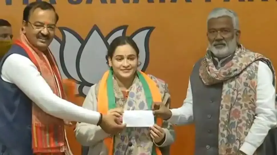Aparna Yadav, Mulayam Singh Yadavs daughter-in-law, joined the Bharatiya Janata Party