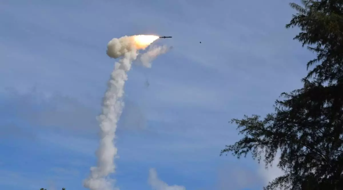 Brahmos missile successfully test-fired, demonstrating viability of various new indigenous systems
