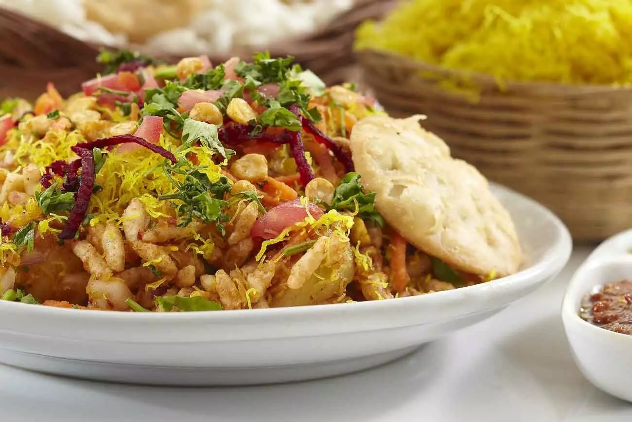 Low-Calorie Bhel Puri, you never feel guilty after binging on it