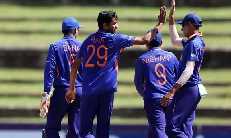 U-19 World Cup: India beat Australia by 96 runs to reach 4th straight final