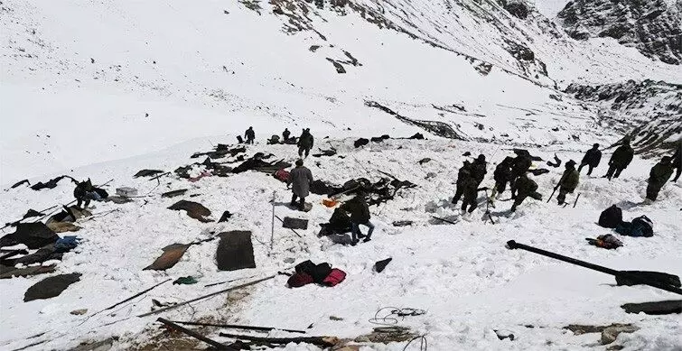 7 Army personnel stuck in Avalanche in Arunachals Kameng sector
