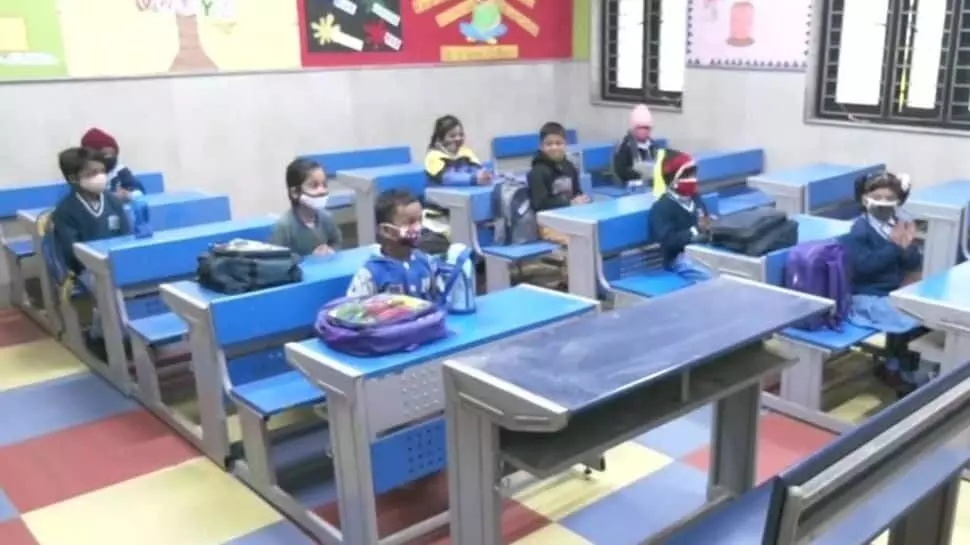 Back to the classroom! As Covid-19 eases, Delhi reopens schools for all classes