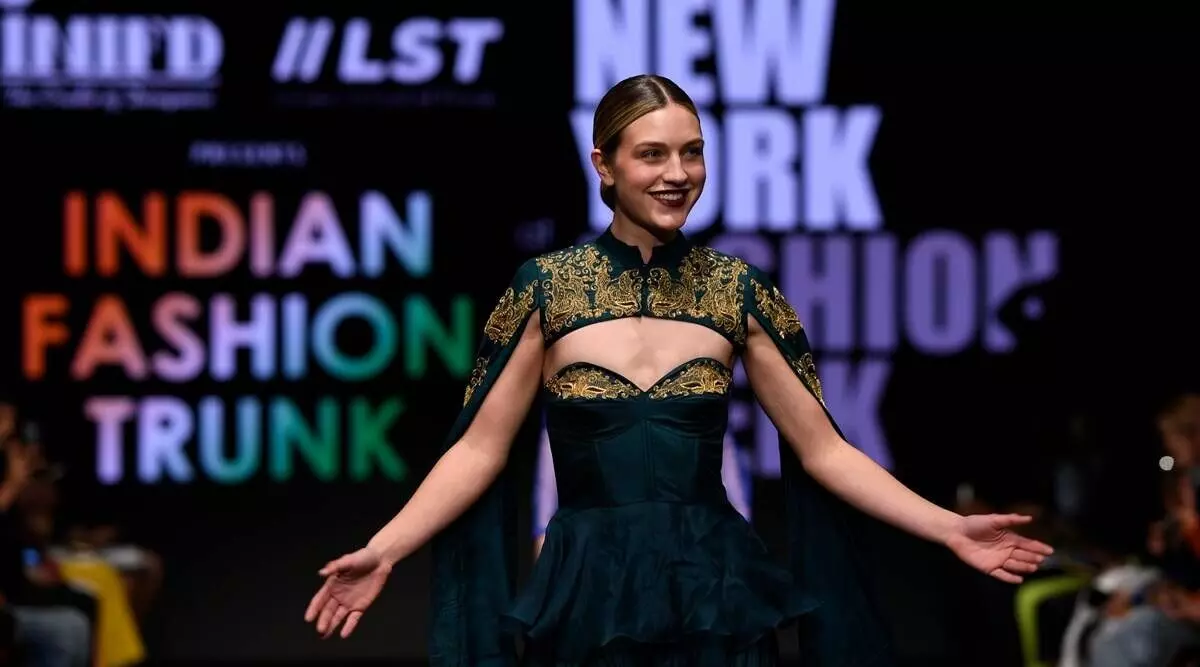 Students from INIFD, London School of Trends showcase collection at New York Fashion Week