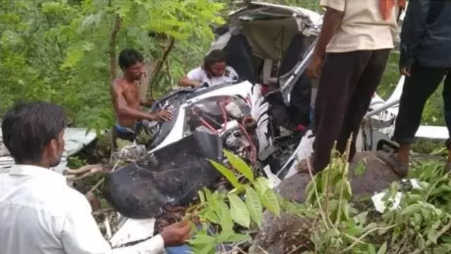 Chopper of Hyderabads private flying academy crashes, 2 pilots killed