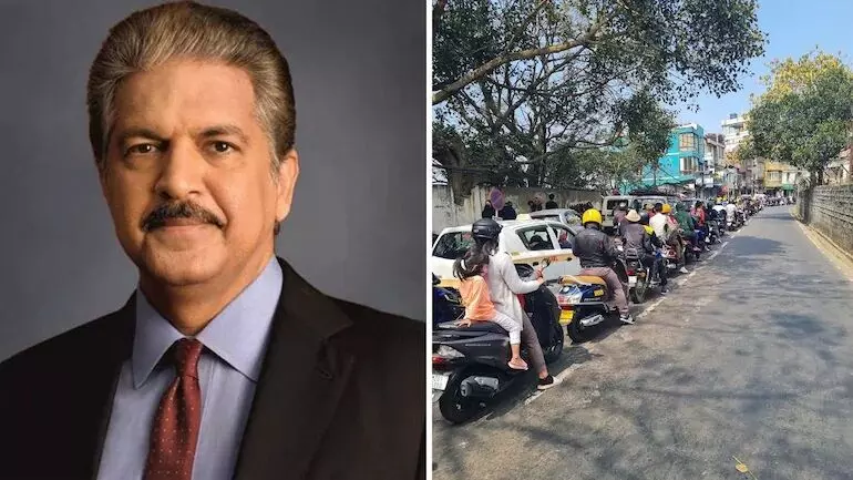 Anand Mahindra gives a shoutout to Mizoram people for following traffic rules
